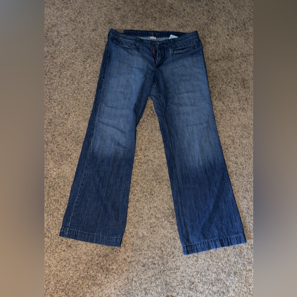 Ariat Women's Wide Leg Flare Jeans - Indigo